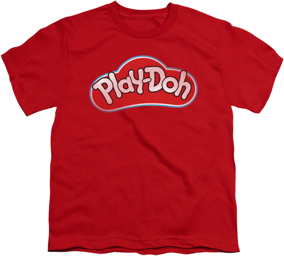 Youth Red Play-Doh Shirt