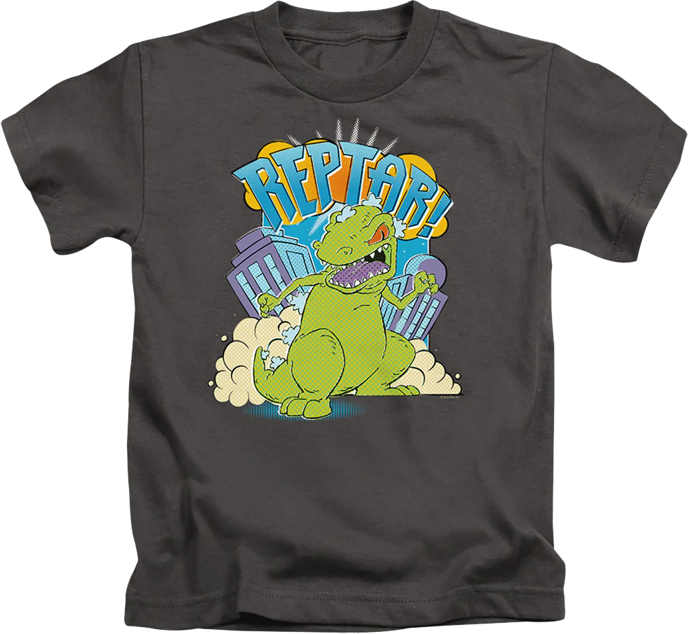 Youth Reptar Stomp Rugrats Shirt