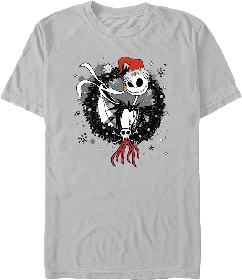 Zero & Jack Skellington Nightmare Before Christmas T-Shirt